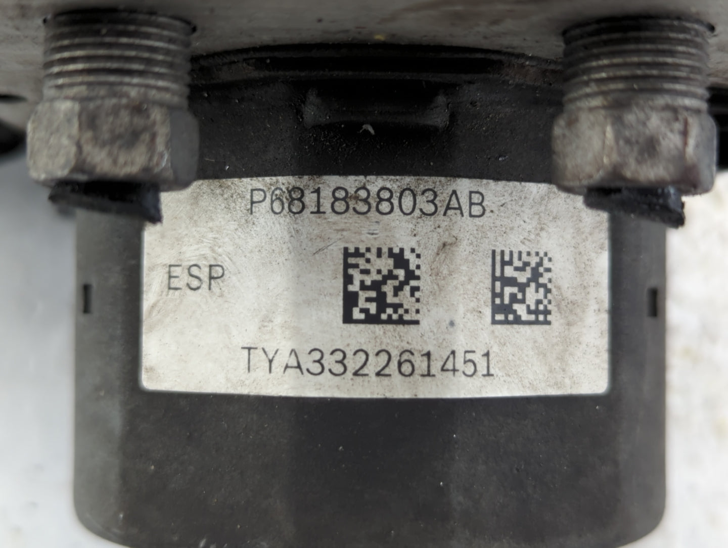 2013 Chrysler Town & Country ABS Pump Control Module Replacement P/N:P68183803AB Fits OEM Used Auto Parts - Oemusedautoparts