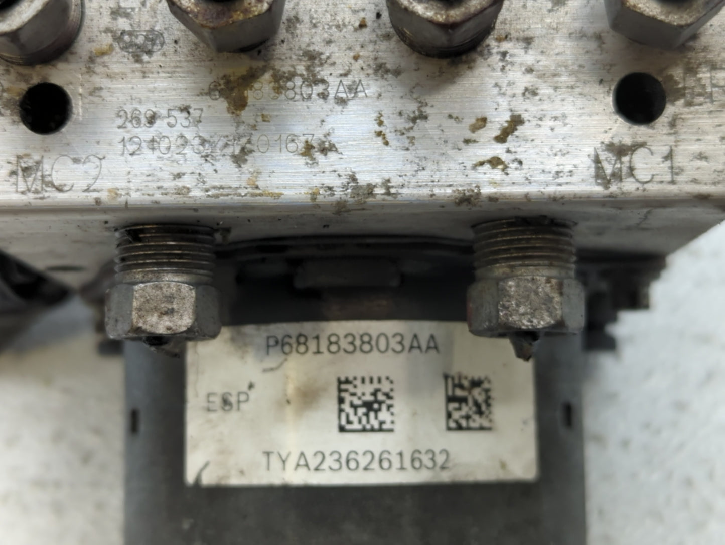 2013 Chrysler Town & Country ABS Pump Control Module Replacement P/N:68183803AA Fits OEM Used Auto Parts - Oemusedautoparts1