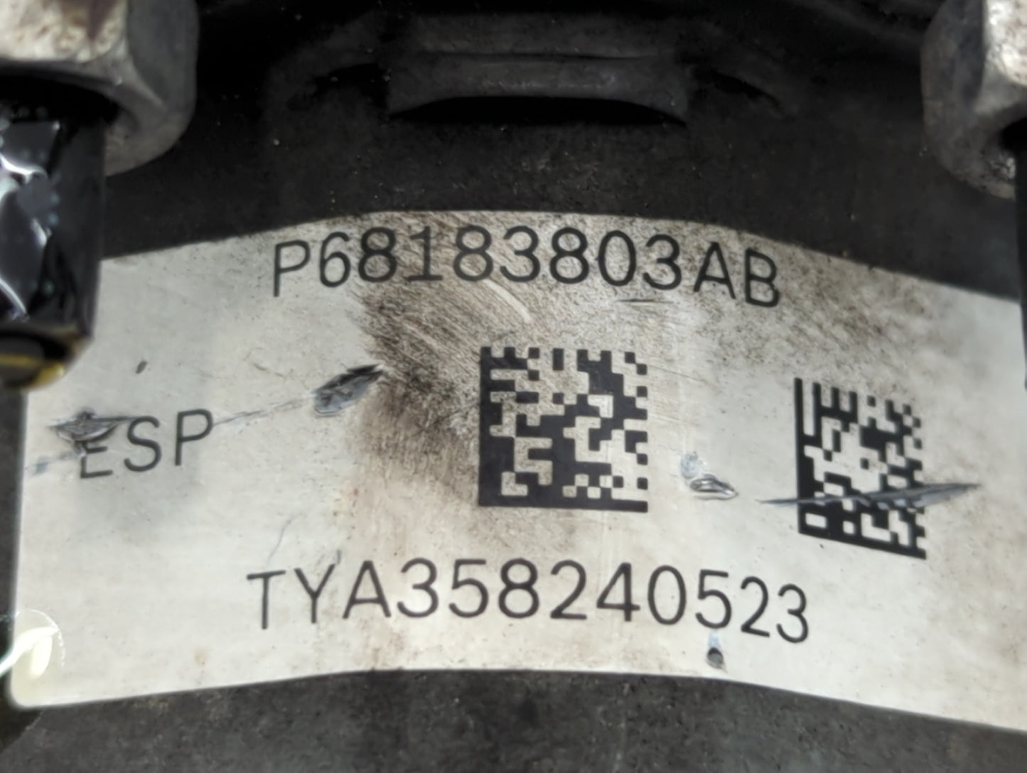 2013 Chrysler Town & Country ABS Pump Control Module Replacement P/N:P68183803AB Fits OEM Used Auto Parts - Oemusedautoparts