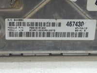 2013 Chrysler Town & Country PCM Engine Control Computer ECU ECM PCU OEM Fits OEM Used Auto Parts - Oemusedautoparts1.com