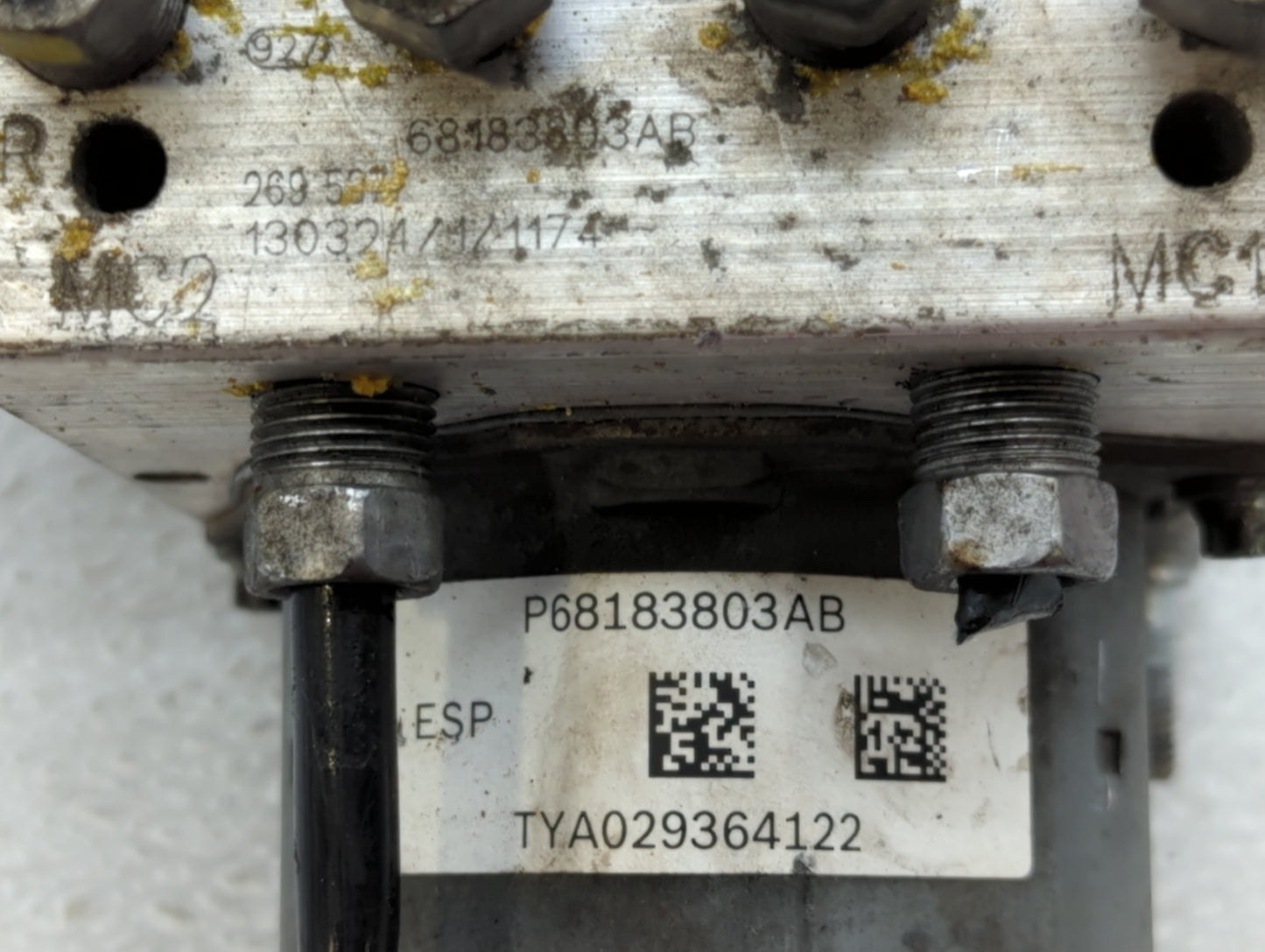 2013 Chrysler Town & Country ABS Pump Control Module Replacement P/N:P68183803AB Fits OEM Used Auto Parts - Oemusedautoparts