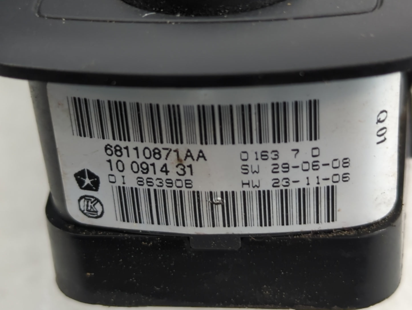 2012-2016 Chrysler Town & Country Master Power Window Switch Replacement Driver Side Left P/N:68110871AA Fits OEM Used Auto 