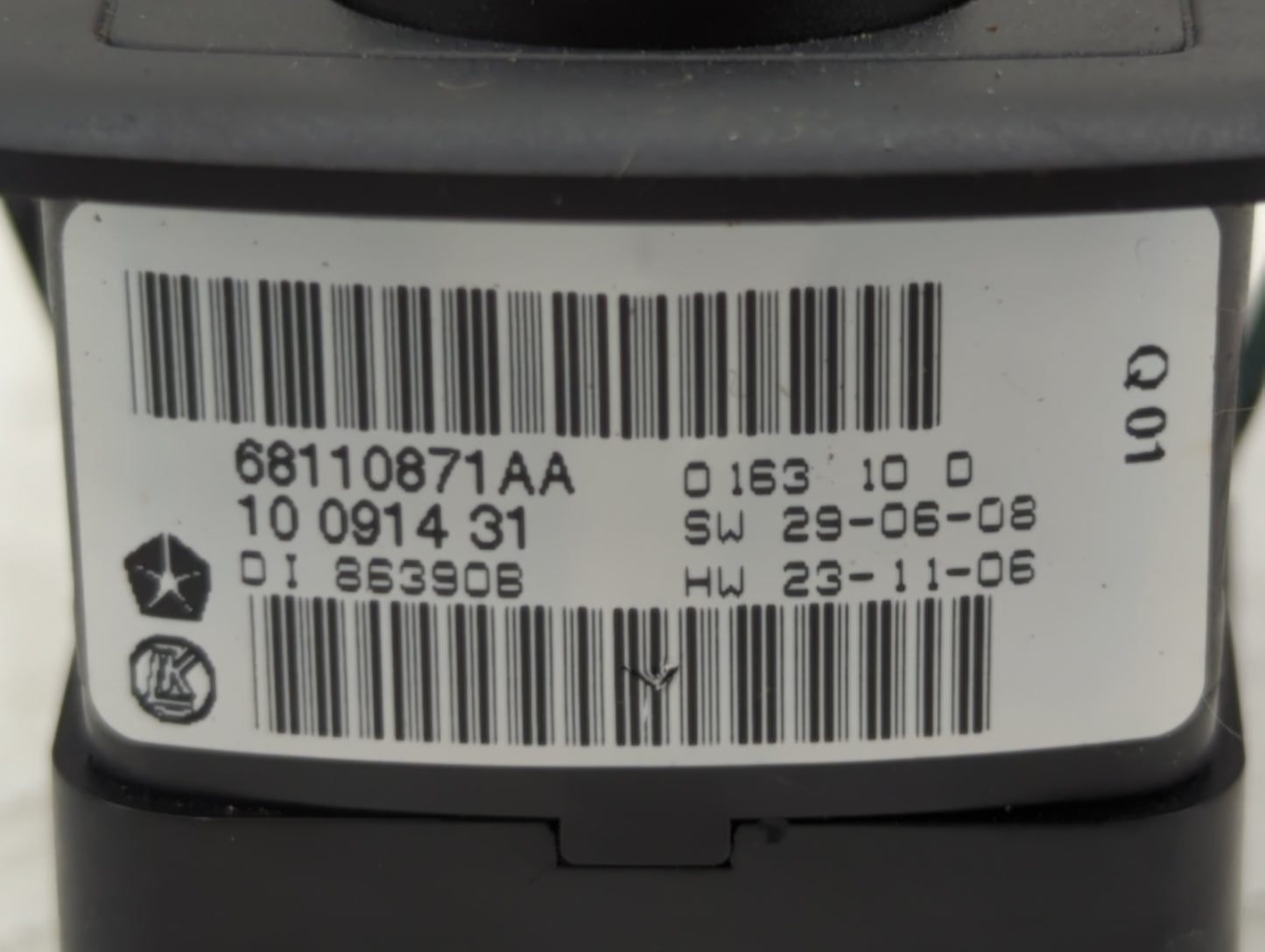 2012-2016 Chrysler Town & Country Master Power Window Switch Replacement Driver Side Left P/N:68110871AA Fits OEM Used Auto 