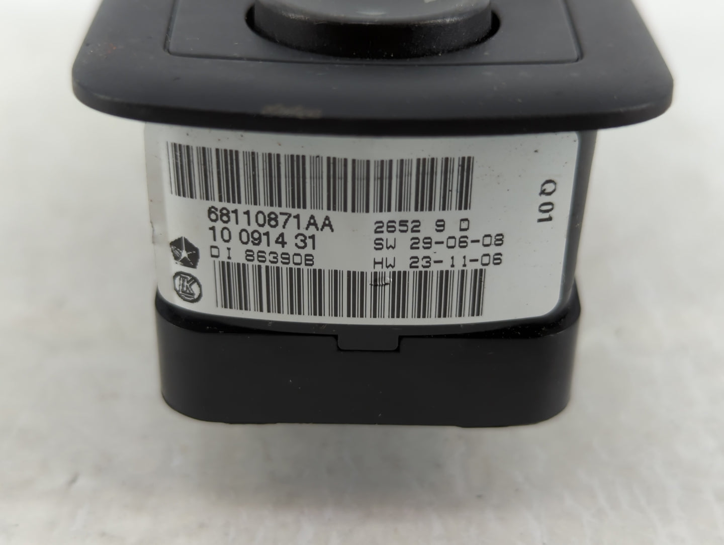 2012-2016 Chrysler Town & Country Master Power Window Switch Replacement Driver Side Left P/N:68298871AA Fits OEM Used Auto 