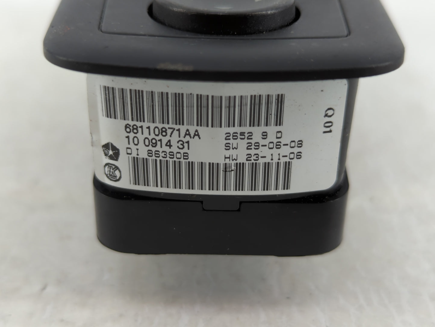 2012-2016 Chrysler Town & Country Master Power Window Switch Replacement Driver Side Left P/N:68298871AA Fits OEM Used Auto 
