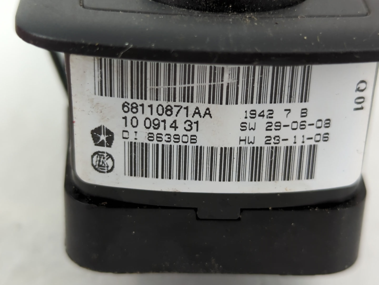 2012-2016 Chrysler Town & Country Master Power Window Switch Replacement Driver Side Left P/N:68110871AA Fits OEM Used Auto 