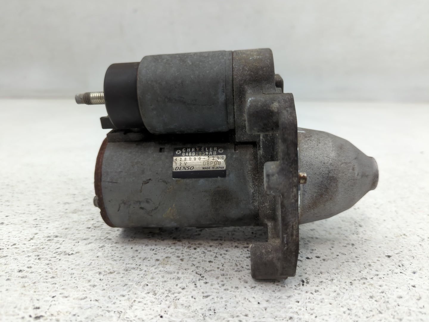 2011-2016 Chrysler Town & Country Car Starter Motor Solenoid OEM P/N:428000-7200 04801839AB Fits OEM Used Auto Parts - Oemus