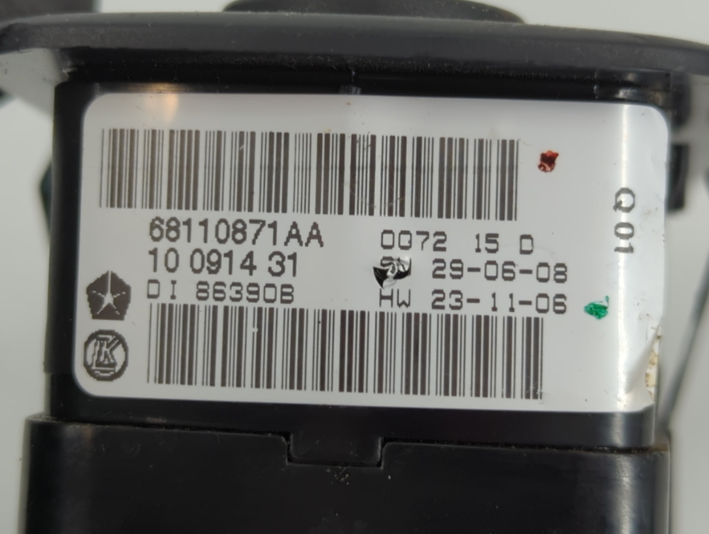 2012-2016 Chrysler Town & Country Master Power Window Switch Replacement Driver Side Left P/N:68110871AA M64583 Fits OEM Use