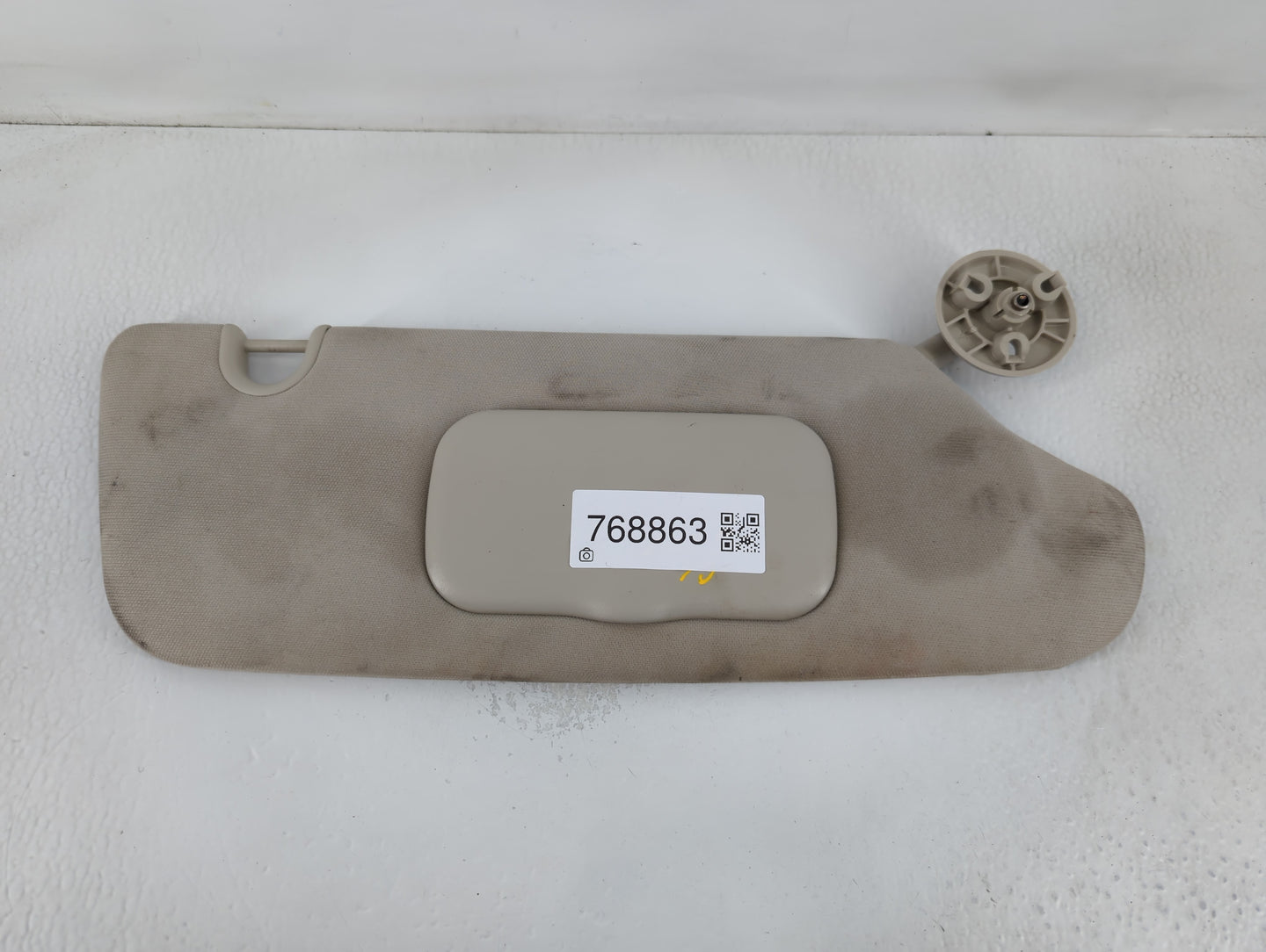 2011-2016 Chrysler Town & Country Sun Visor Shade Replacement Passenger Right Mirror Fits OEM Used Auto Parts - Oemusedautop