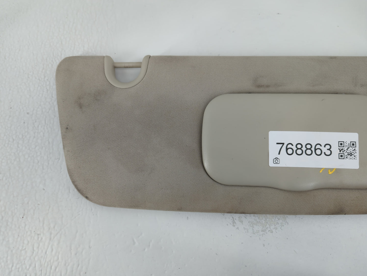 2011-2016 Chrysler Town & Country Sun Visor Shade Replacement Passenger Right Mirror Fits OEM Used Auto Parts - Oemusedautop