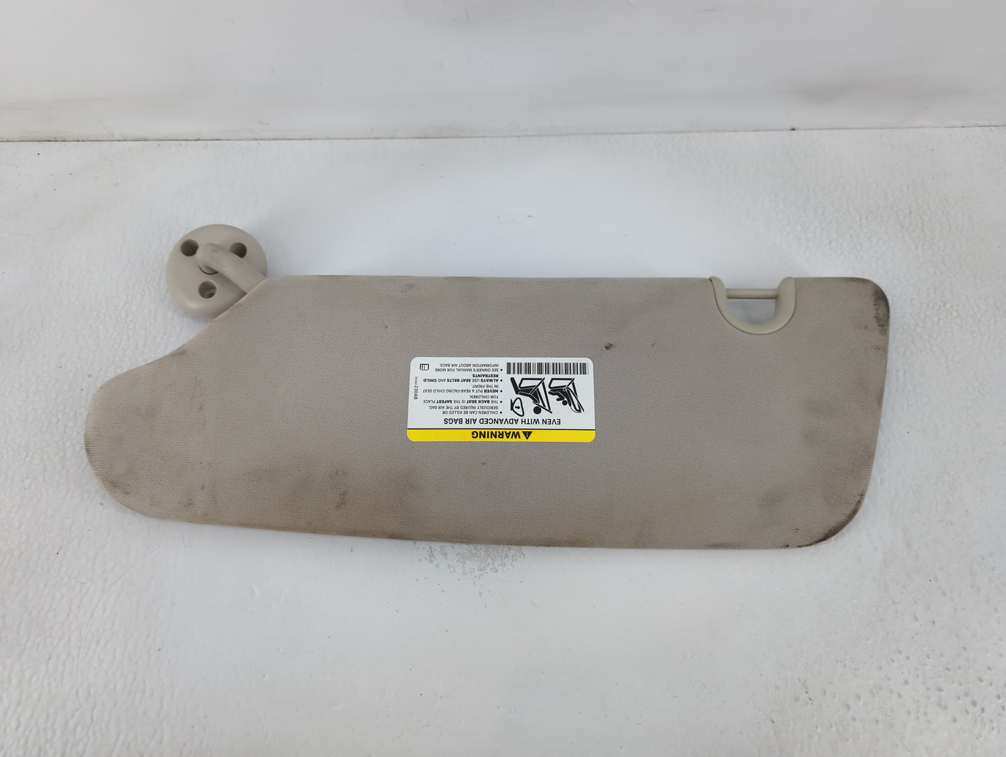 2011-2016 Chrysler Town & Country Sun Visor Shade Replacement Passenger Right Mirror Fits OEM Used Auto Parts - Oemusedautop