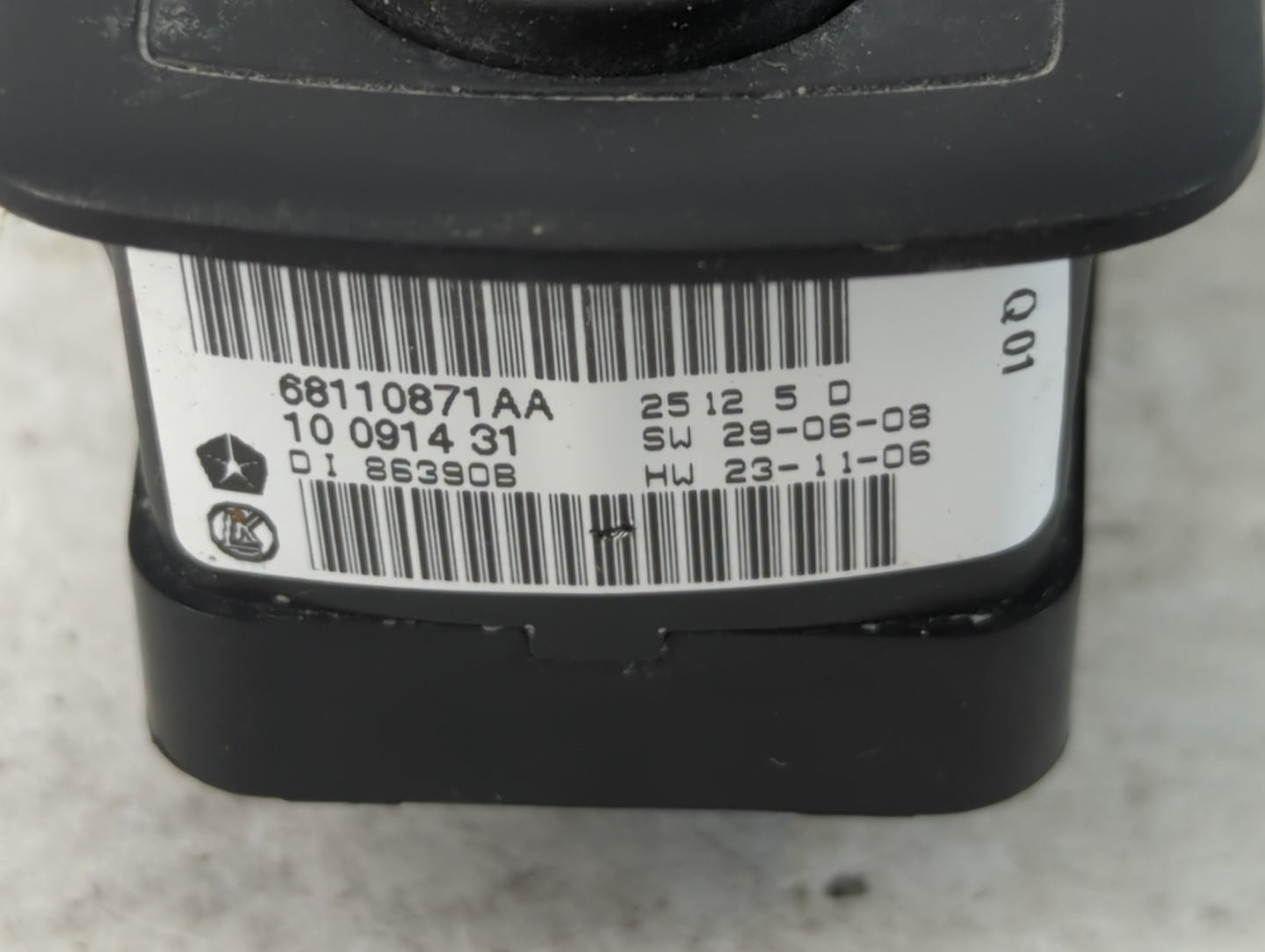 2012-2016 Chrysler Town & Country Master Power Window Switch Replacement Driver Side Left P/N:68110871AA Fits OEM Used Auto 