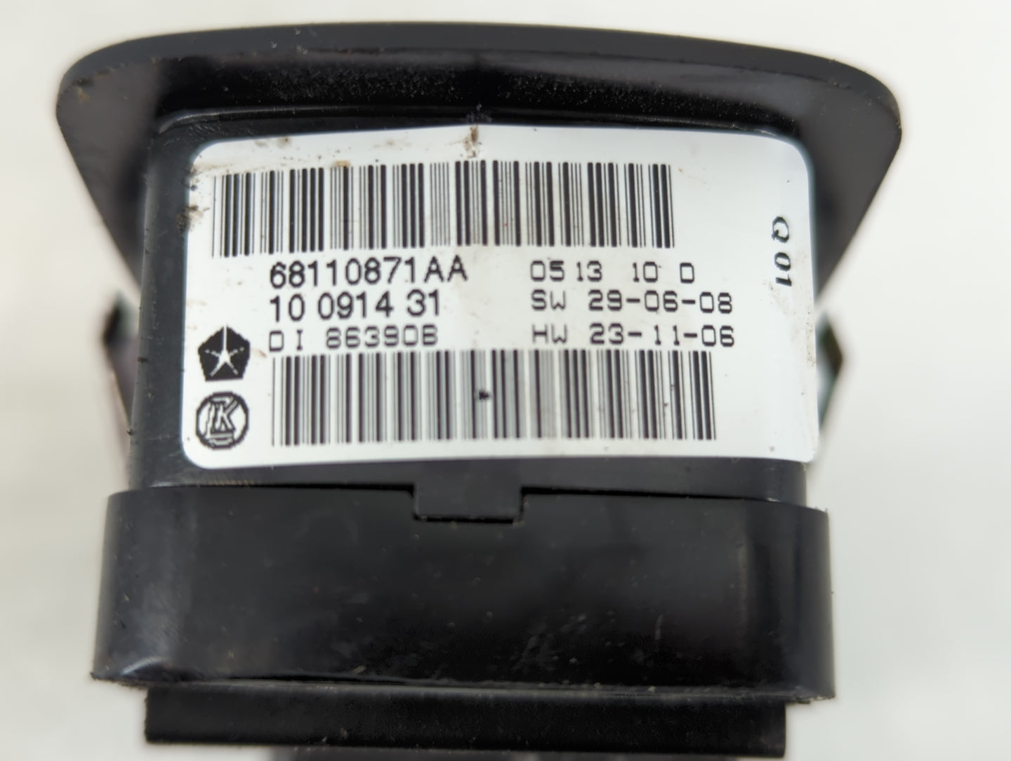 2012-2016 Chrysler Town & Country Master Power Window Switch Replacement Driver Side Left P/N:68110871AA Fits OEM Used Auto 