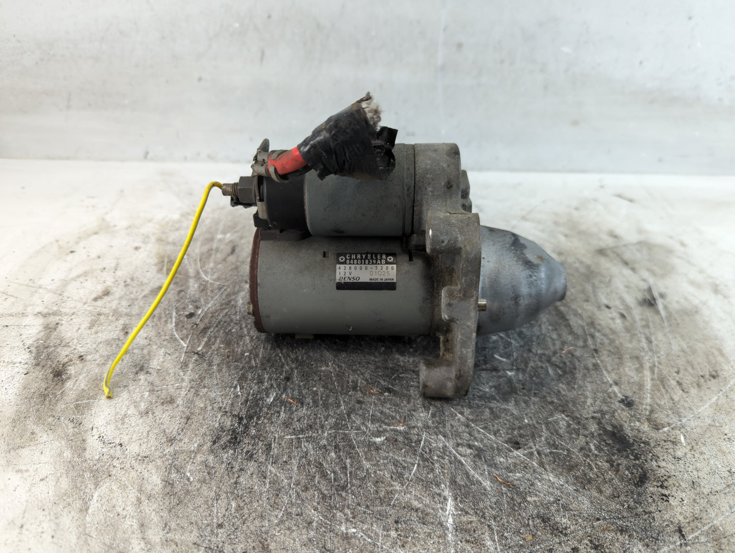 2011-2016 Chrysler Town & Country Car Starter Motor Solenoid OEM P/N:428000-7200 04801839AB Fits OEM Used Auto Parts - Oemus