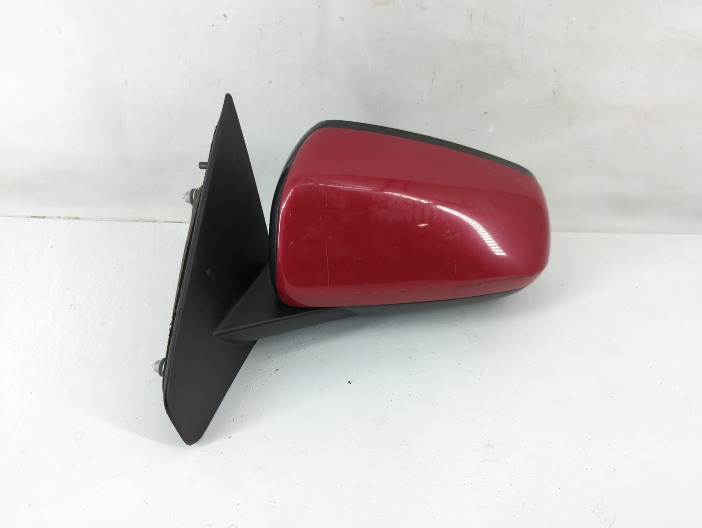 2013 Dodge Avenger Driver Left Side View Manual Door Mirror Red - Oemusedautoparts1.com