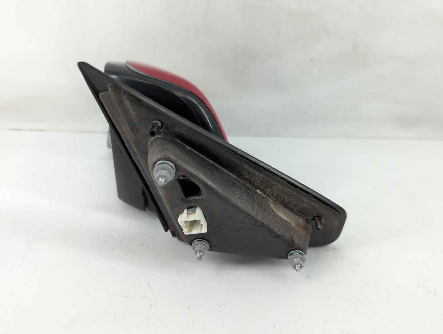 2013 Dodge Avenger Driver Left Side View Manual Door Mirror Red - Oemusedautoparts1.com