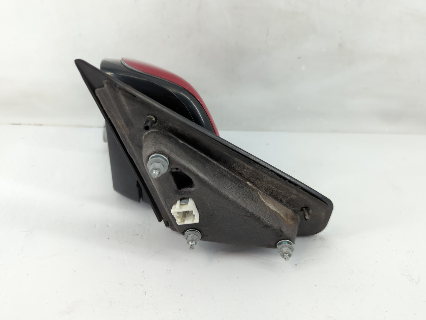 2013 Dodge Avenger Driver Left Side View Manual Door Mirror Red - Oemusedautoparts1.com