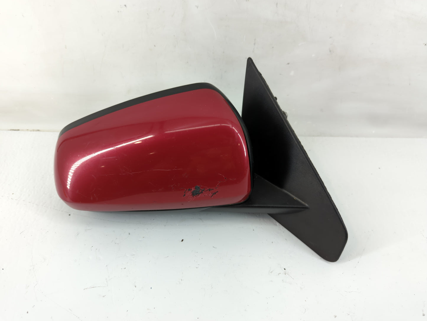 2013 Dodge Avenger Passenger Right Side View Manual Door Mirror Red - Oemusedautoparts1.com