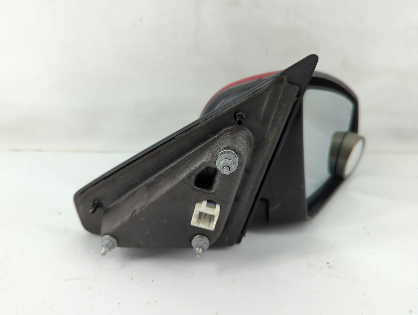 2013 Dodge Avenger Passenger Right Side View Manual Door Mirror Red - Oemusedautoparts1.com
