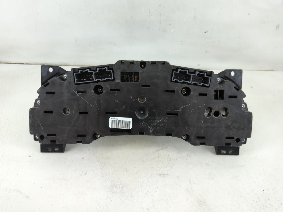 2013 Dodge Avenger Instrument Cluster Speedometer Gauges P/N:P56046908AE Miles:1K Fits OEM Used Auto Parts - Oemusedautopart