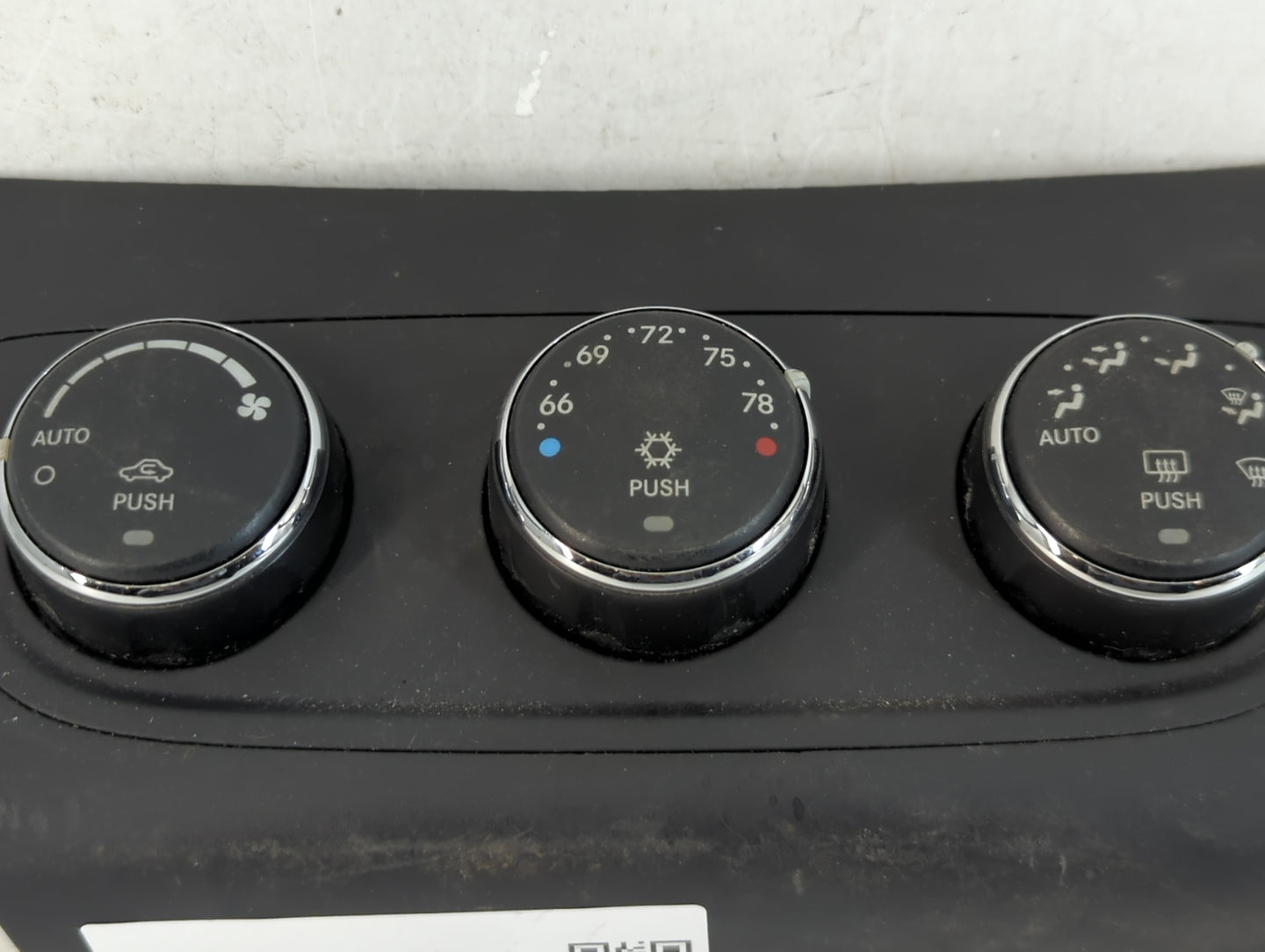 2010-2014 Dodge Avenger Climate Control Module Temperature AC/Heater Replacement P/N:1SX78DX9AD P55111949AF Fits OEM Used Au