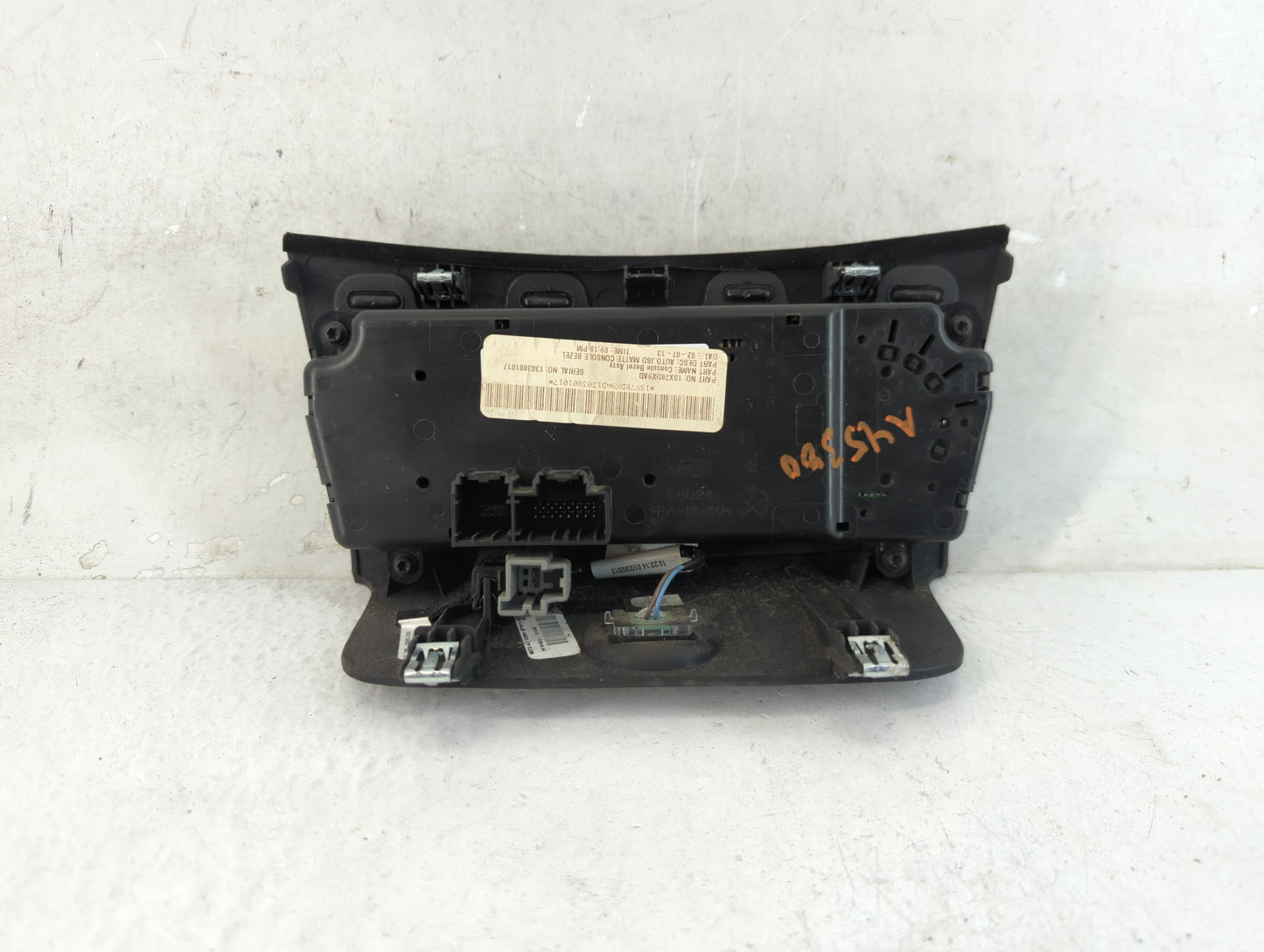 2010-2014 Dodge Avenger Climate Control Module Temperature AC/Heater Replacement P/N:1SX78DX9AD P55111949AF Fits OEM Used Au