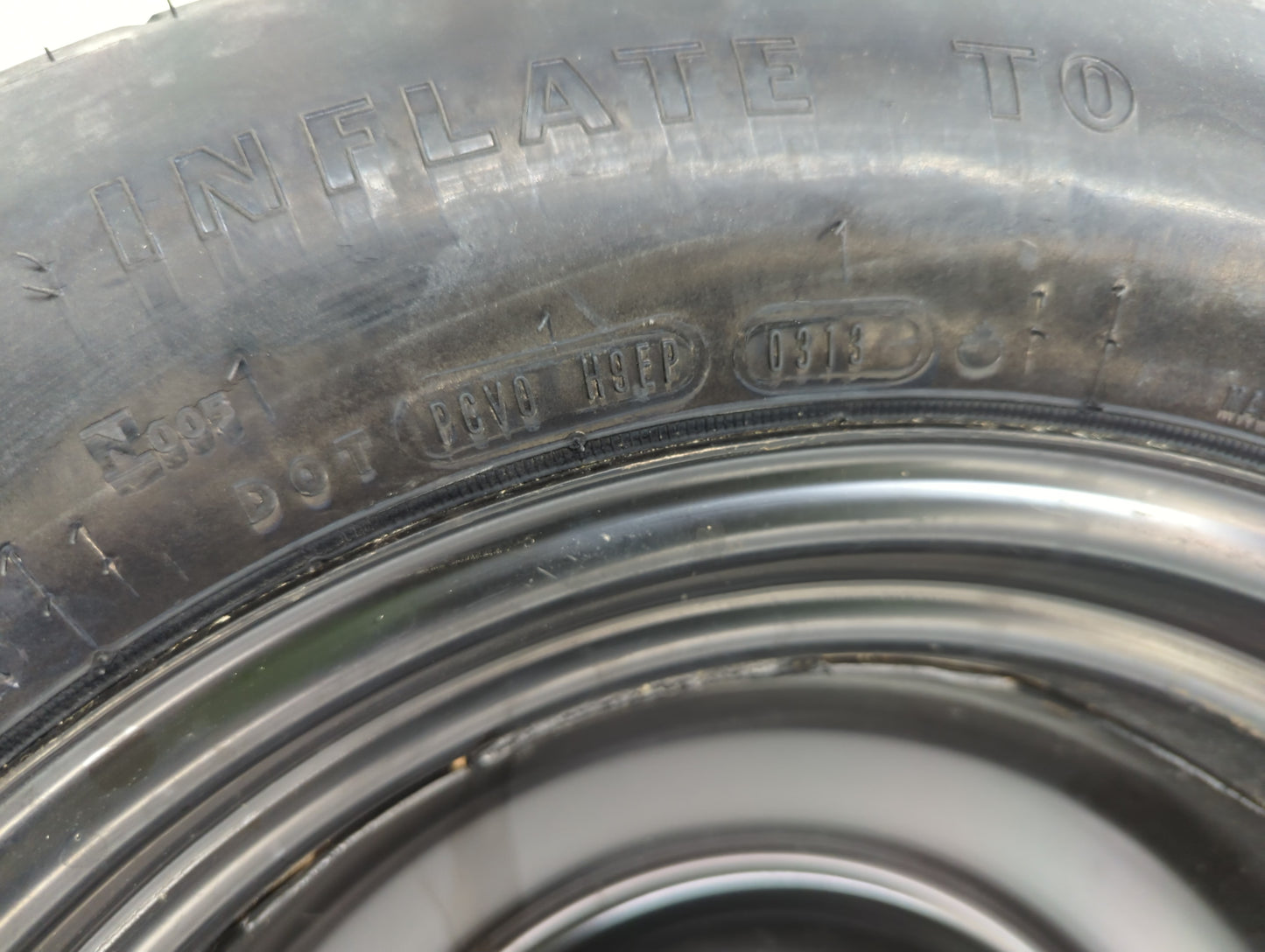 2008-2014 Dodge Avenger Spare Donut Tire Wheel Rim Oem - Oemusedautoparts1.com