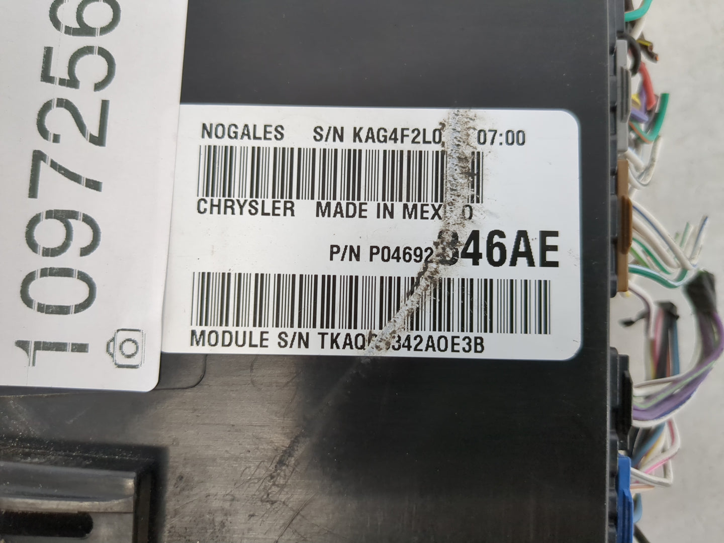 2011-2014 Dodge Avenger Fusebox Fuse Box Relay Module Tipm P04692846ae - Oemusedautoparts1.com