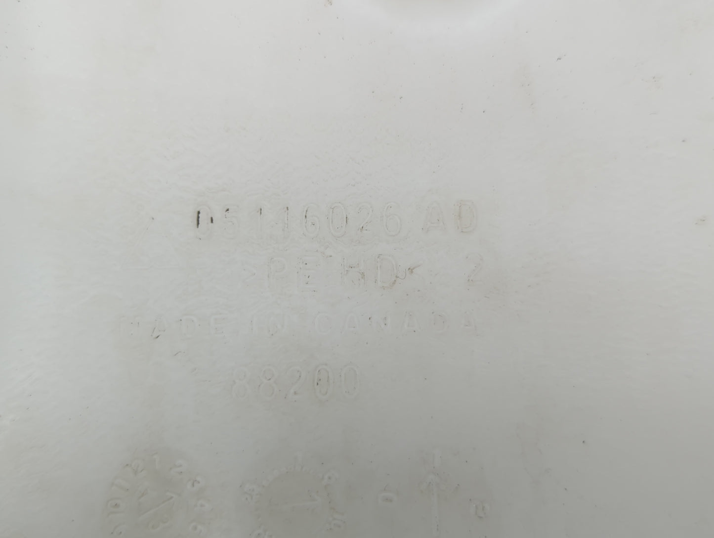 2011-2014 Dodge Avenger Windshield Washer Fluid Reservoir Bottle Oem - Oemusedautoparts1.com