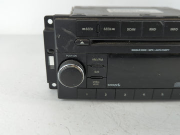 2013-2014 Dodge Avenger Radio AM FM Cd Player Receiver Replacement P/N:P05091163AC Fits Fits 2013 2014 OEM Used Auto Parts