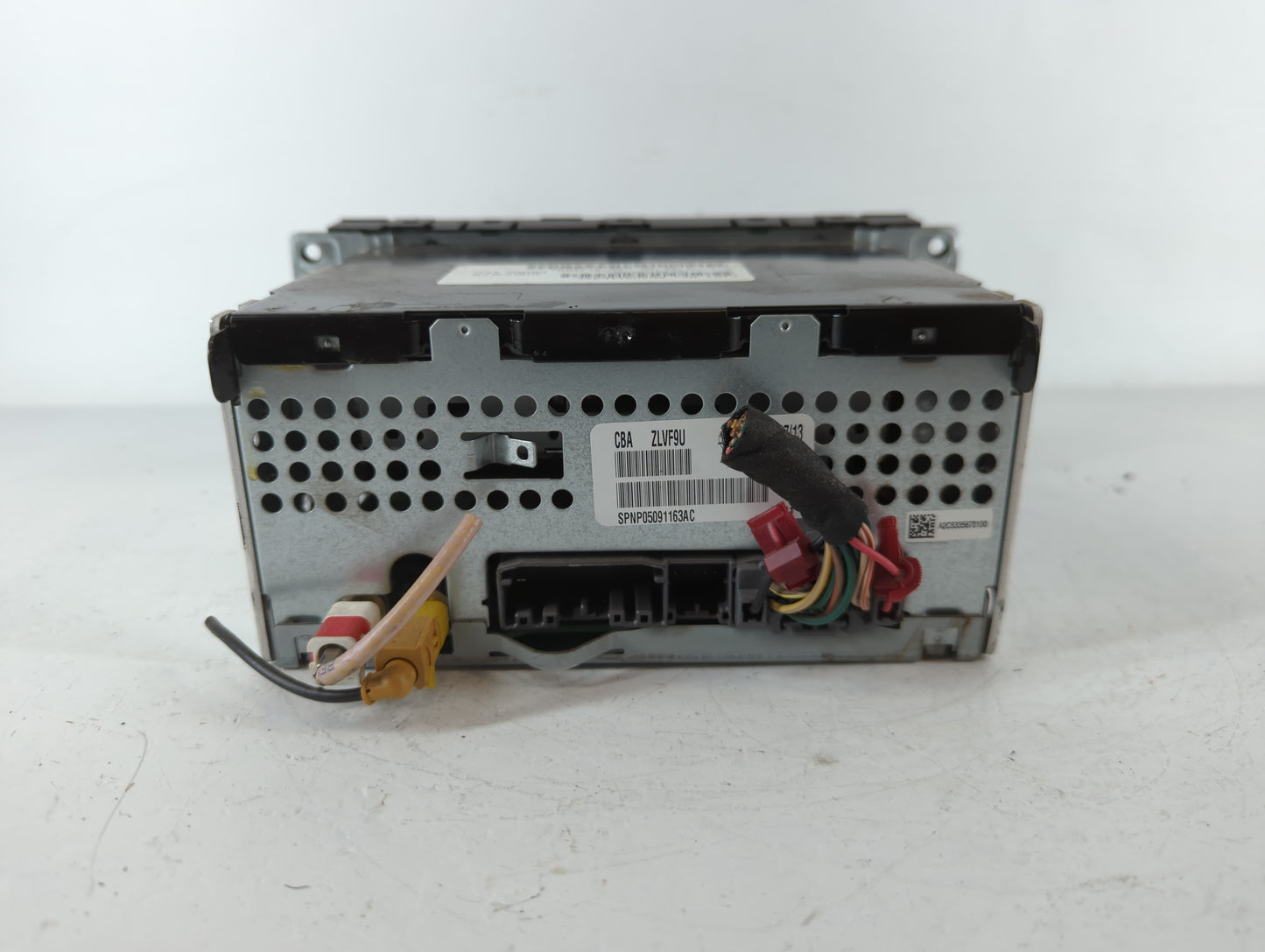 2013-2014 Dodge Avenger Radio AM FM Cd Player Receiver Replacement P/N:P05091163AC Fits Fits 2013 2014 OEM Used Auto Parts -