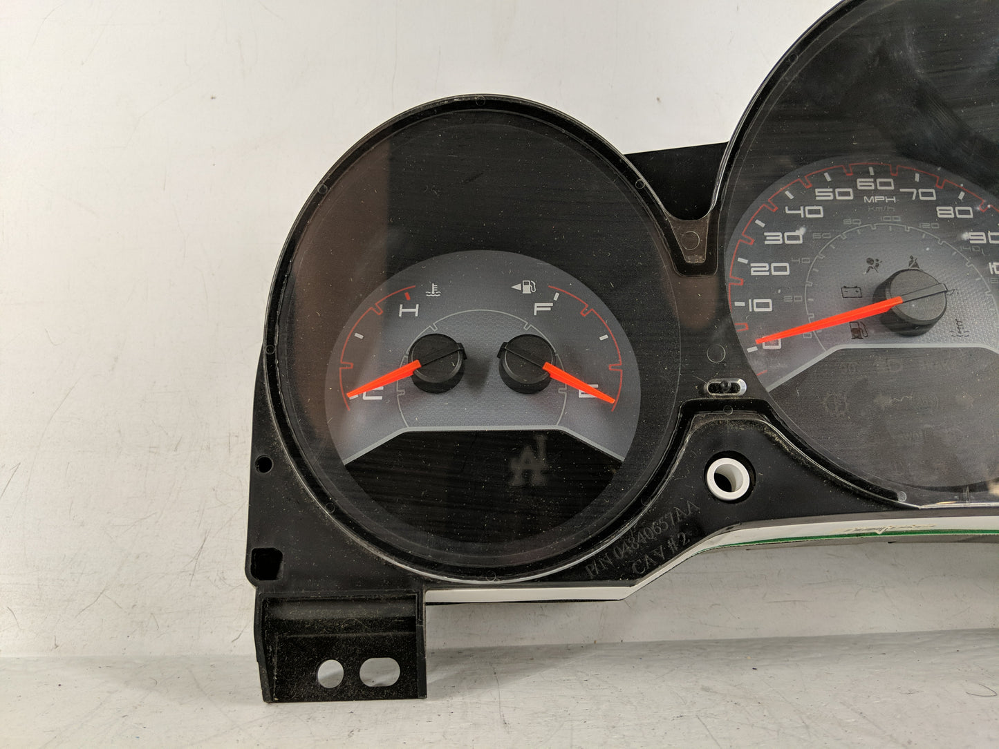 2011-2014 Dodge Avenger Instrument Cluster Speedometer Gauges P/N:P56046511AH Fits Fits 2011 2012 2013 2014 OEM Used Auto Pa