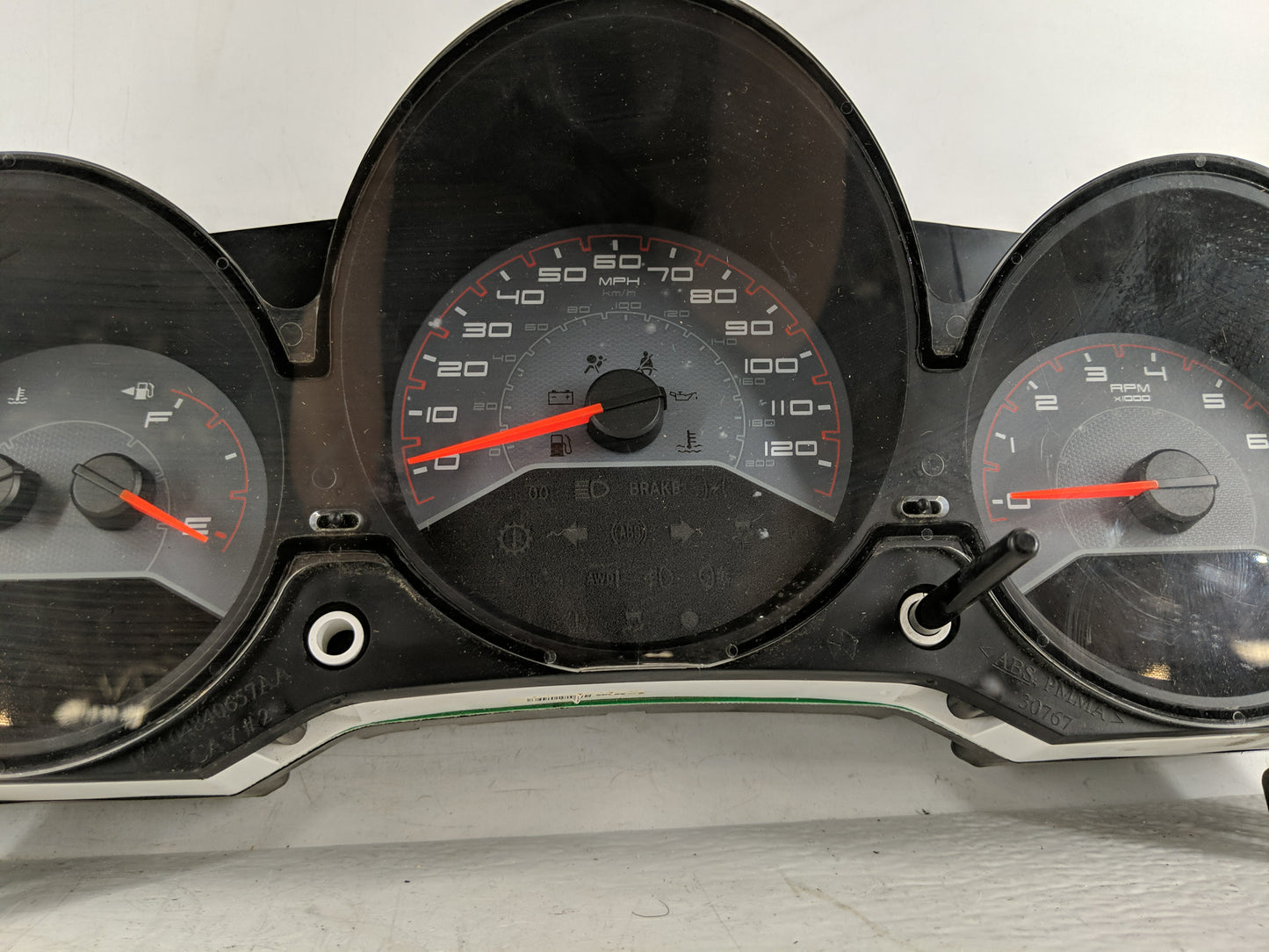 2011-2014 Dodge Avenger Instrument Cluster Speedometer Gauges P/N:P56046511AH Fits Fits 2011 2012 2013 2014 OEM Used Auto Pa