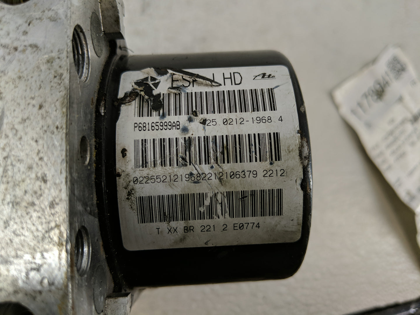 2011-2014 Dodge Avenger ABS Pump Control Module Replacement P/N:P68165999AB Fits Fits 2010 2011 2012 2013 2014 OEM Used Auto