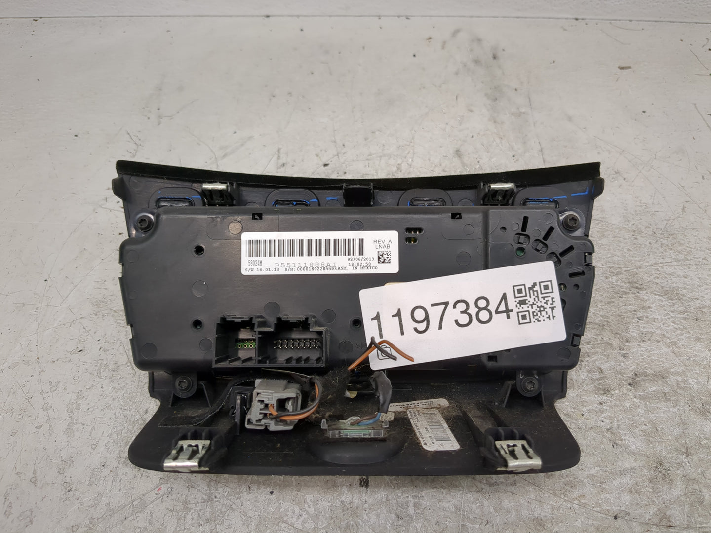 2008-2014 Dodge Avenger Climate Control Module Temperature AC/Heater Replacement P/N:P55111888AT Fits OEM Used Auto Parts - 