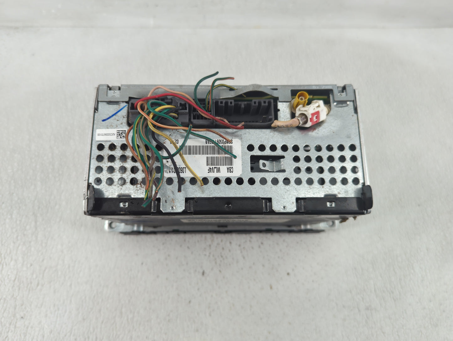 2013-2014 Dodge Avenger Radio AM FM Cd Player Receiver Replacement P/N:P05091197AB Fits Fits 2013 2014 OEM Used Auto Parts -