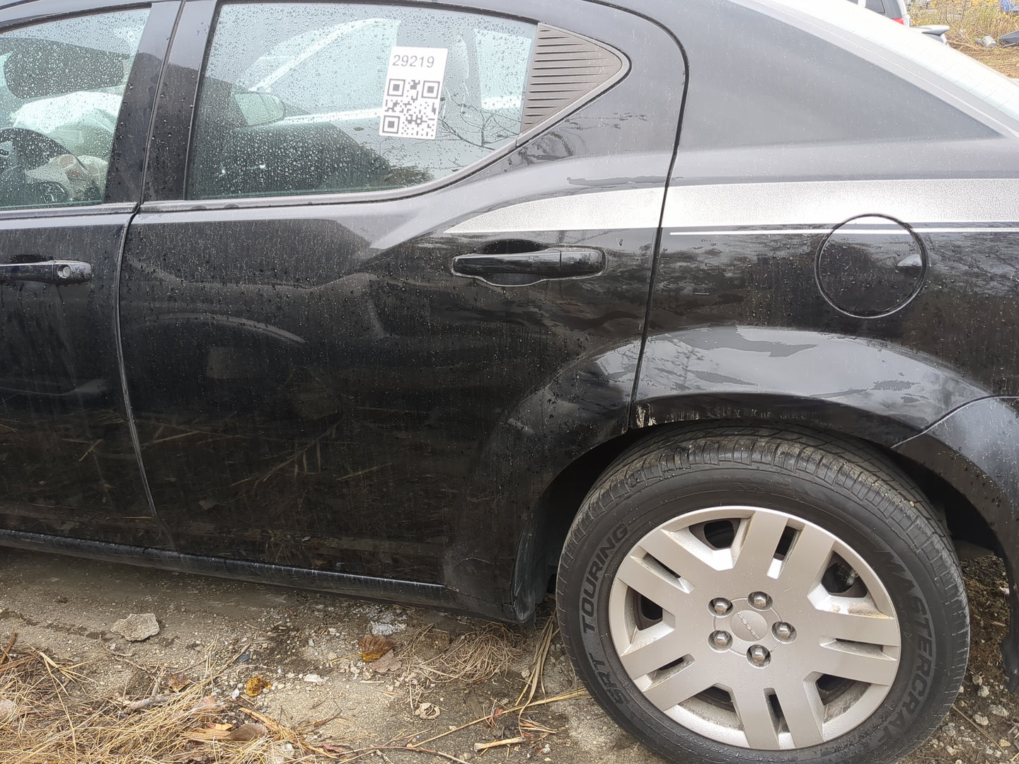 2008-2014 Dodge Avenger Driver Rear Door Oem 1200591 - Oemusedautoparts1.com