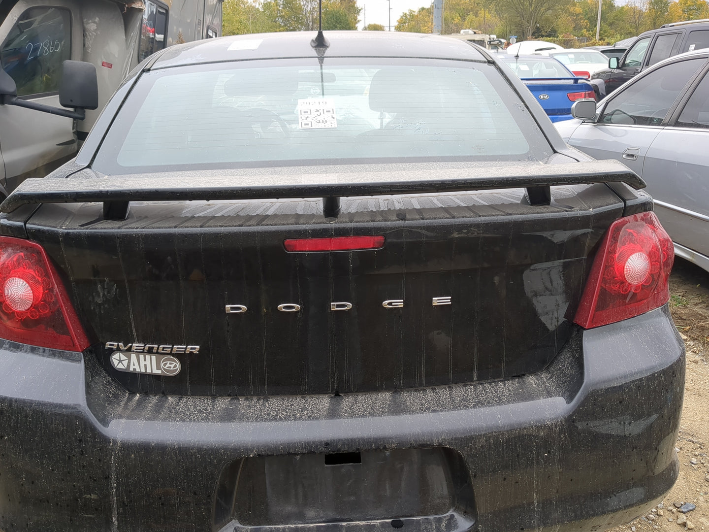 2008-2014 Dodge Avenger Trunk/decklid/hatch/tailgate Oem - Oemusedautoparts1.com