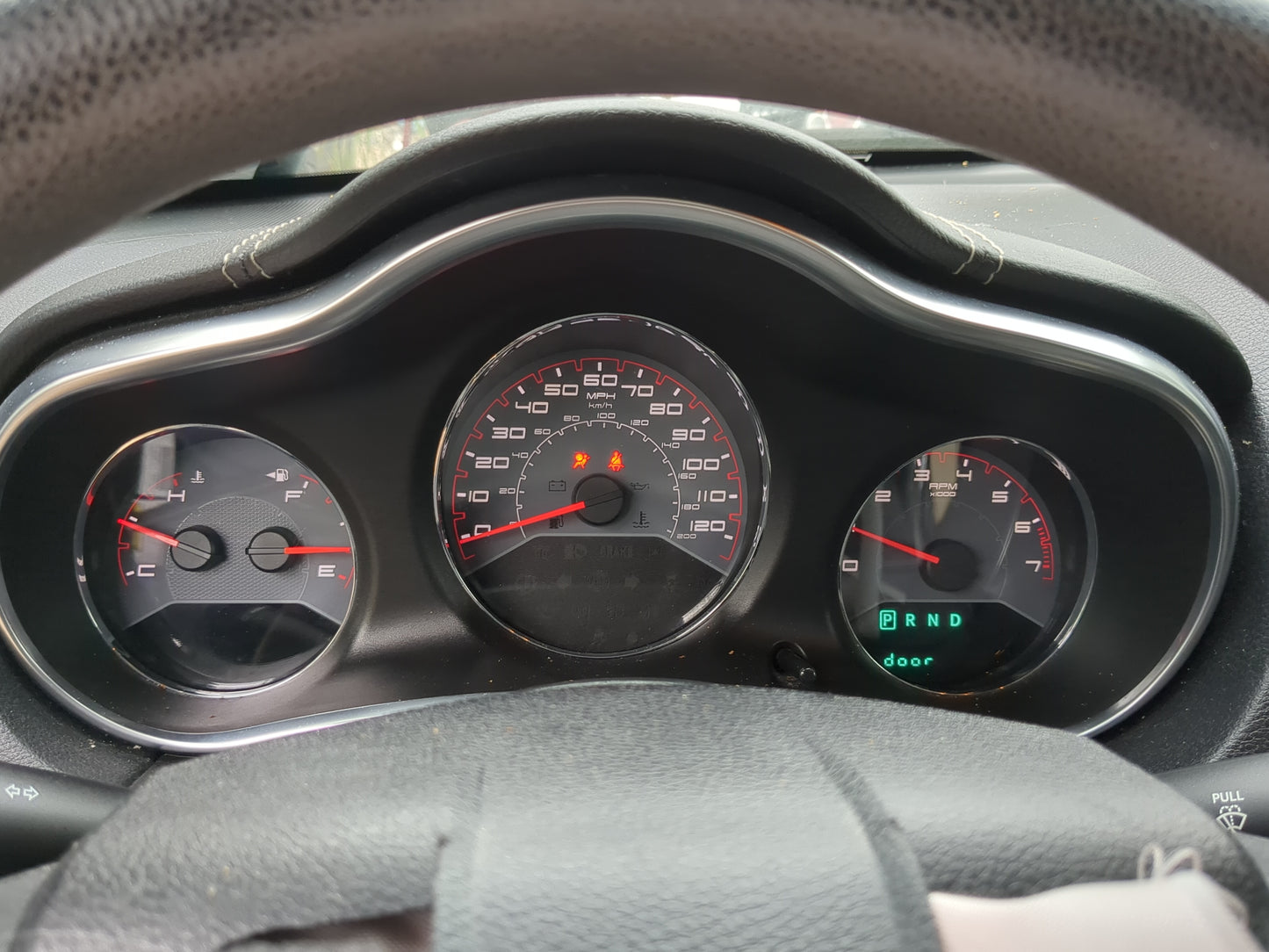 2011-2014 Dodge Avenger Instrument Cluster Speedometer Gauges Miles:112K Fits Fits 2011 2012 2013 2014 OEM Used Auto Parts -