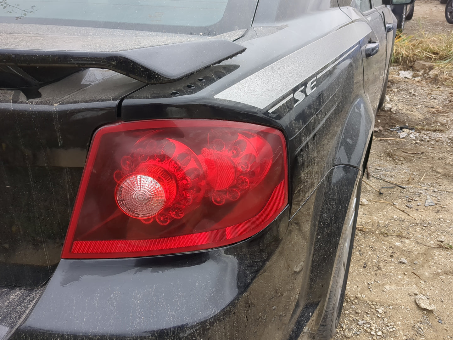 2011-2014 Dodge Avenger Tail Light Assembly Passenger Right OEM Fits Fits 2011 2012 2013 2014 OEM Used Auto Parts - Oemuseda