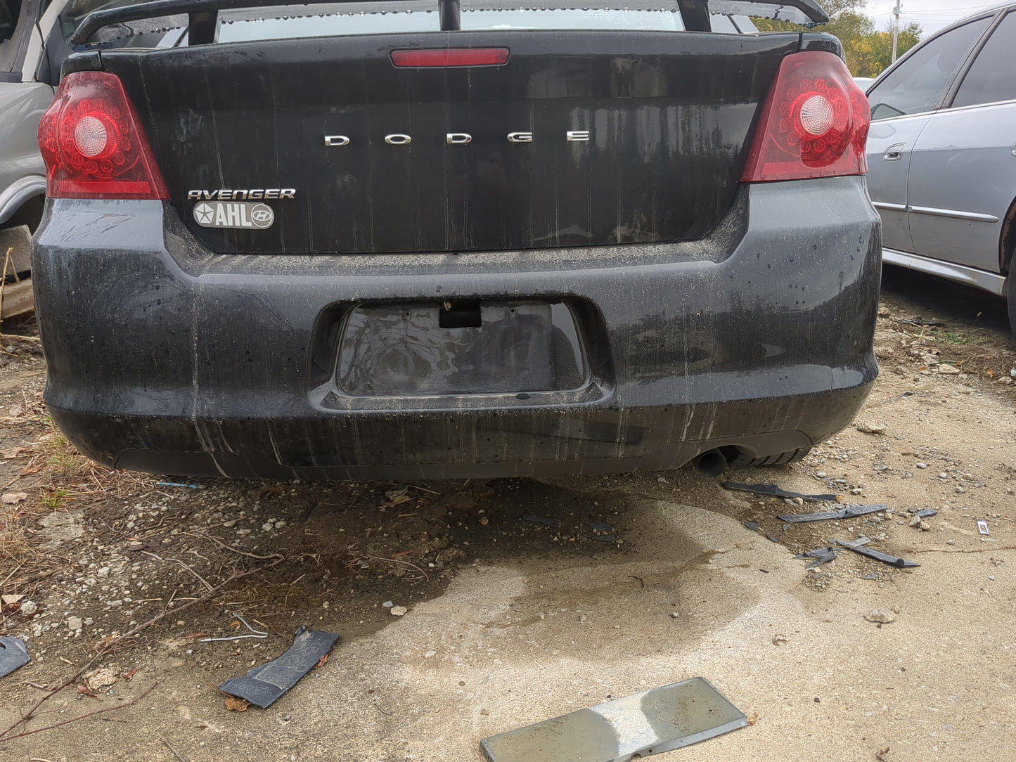 2011-2014 Dodge Avenger Rear Bumper Assembly Oem - Oemusedautoparts1.com