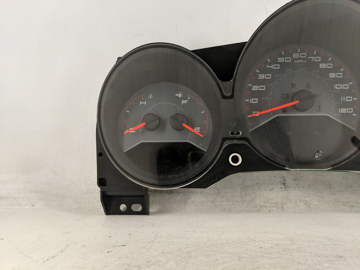 2011-2014 Dodge Avenger Instrument Cluster Speedometer Gauges P/N:P56046511AH Fits Fits 2011 2012 2013 2014 OEM Used Auto Pa