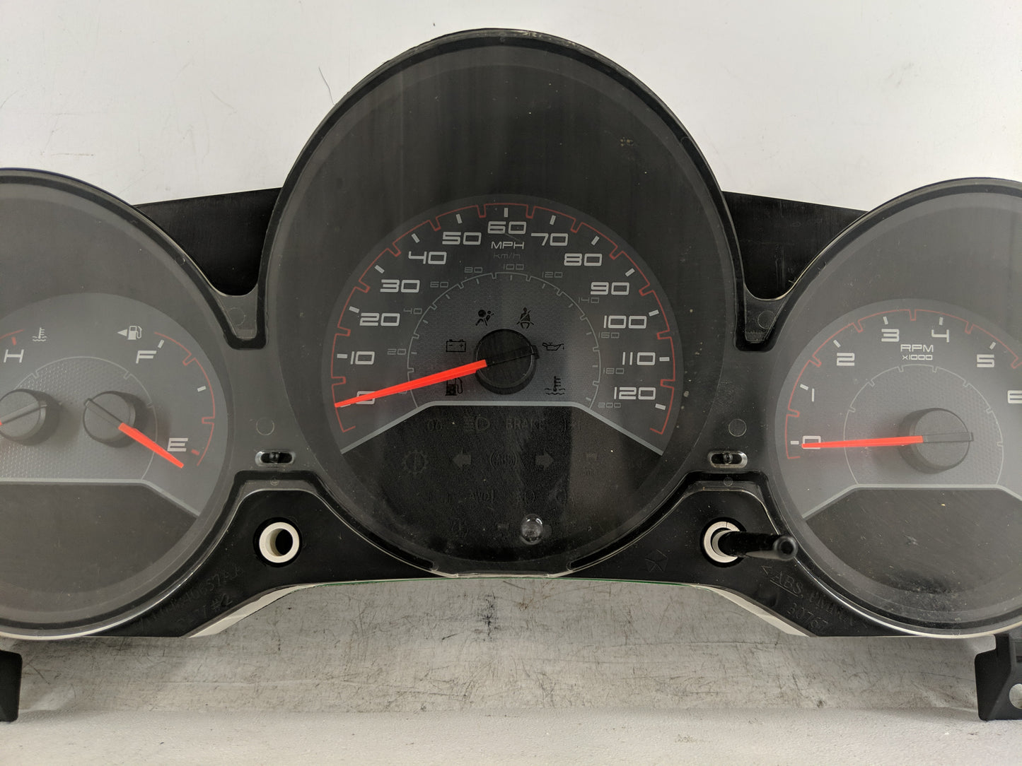 2011-2014 Dodge Avenger Instrument Cluster Speedometer Gauges P/N:P56046511AH Fits Fits 2011 2012 2013 2014 OEM Used Auto Pa