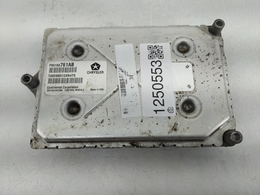 2013 Dodge Avenger PCM Engine Control Computer ECU ECM PCU OEM P/N:P05150761AB Fits OEM Used Auto Parts - Oemusedautoparts1.