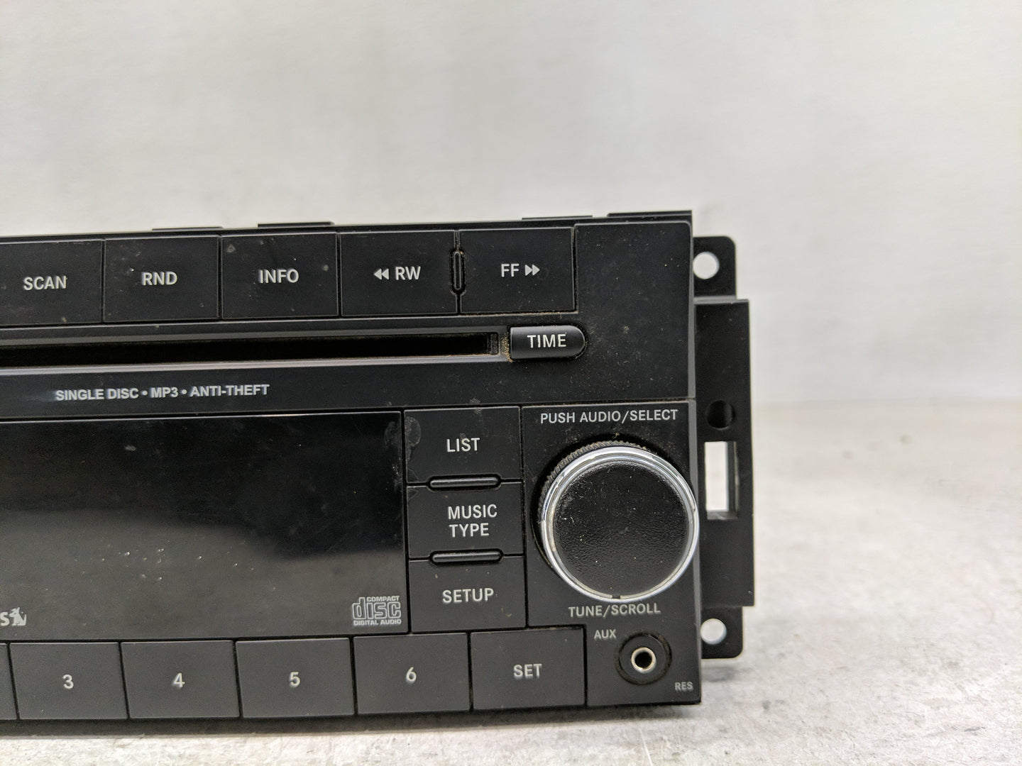 2013-2014 Dodge Avenger Radio AM FM Cd Player Receiver Replacement P/N:P05091163AC Fits Fits 2013 2014 2015 2016 2017 OEM Us
