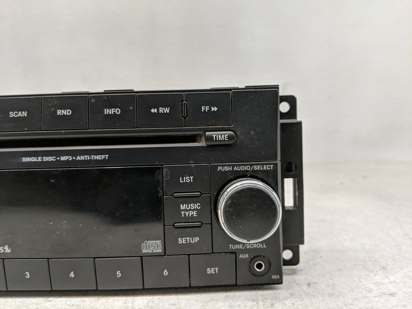 2013-2014 Dodge Avenger Radio AM FM Cd Player Receiver Replacement P/N:P05091163AC Fits Fits 2013 2014 2015 2016 2017 OEM Us