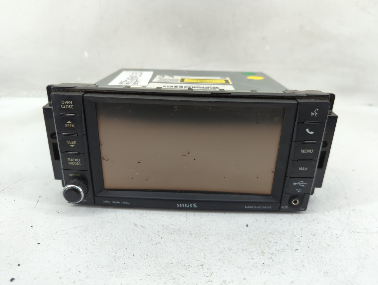 2013 Dodge Avenger Radio AM FM Cd Player Receiver Replacement P/N:P68092001AE P05091656AE Fits OEM Used Auto Parts - Oemused