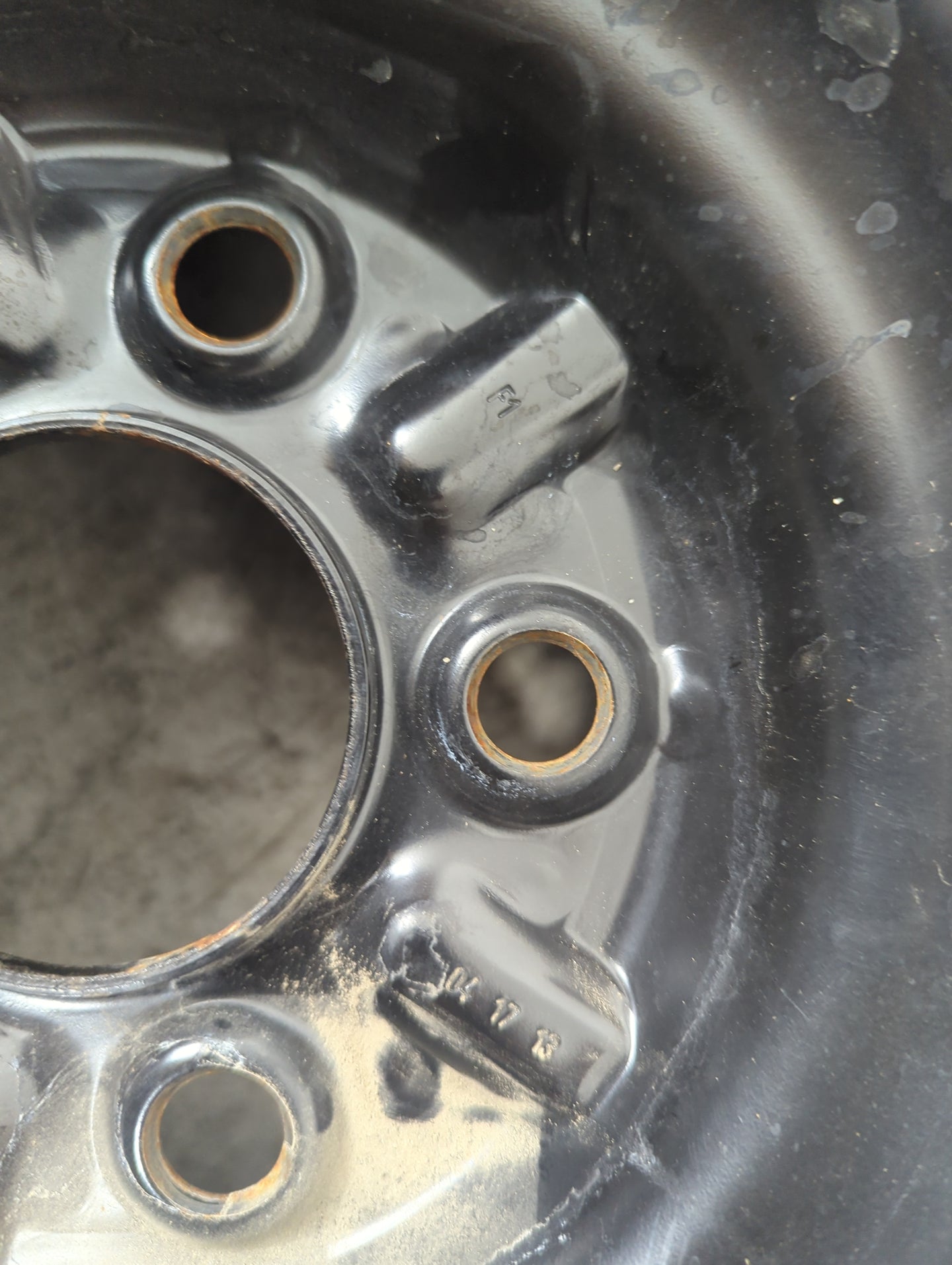 2012-2014 Dodge Avenger Spare Donut Tire Wheel Rim Oem - Oemusedautoparts1.com