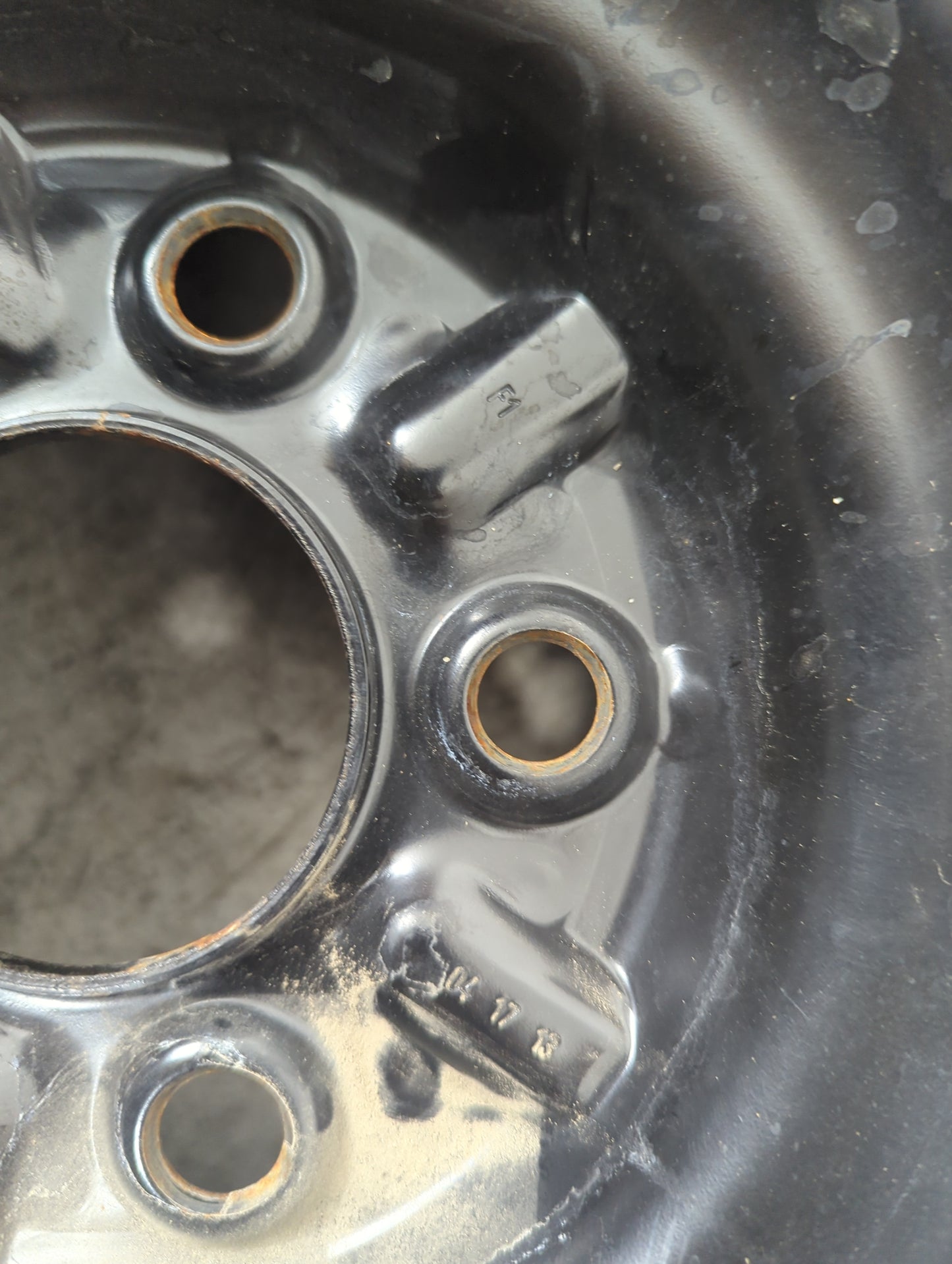 2012-2014 Dodge Avenger Spare Donut Tire Wheel Rim Oem - Oemusedautoparts1.com