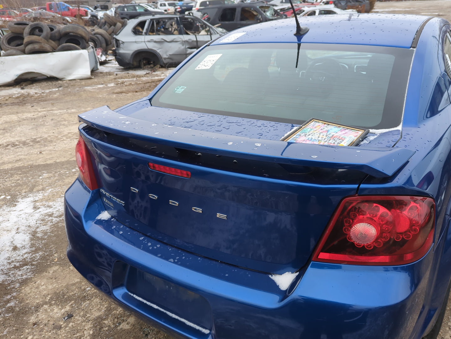 2008-2014 Dodge Avenger Trunk/decklid/hatch/tailgate Oem - Oemusedautoparts1.com